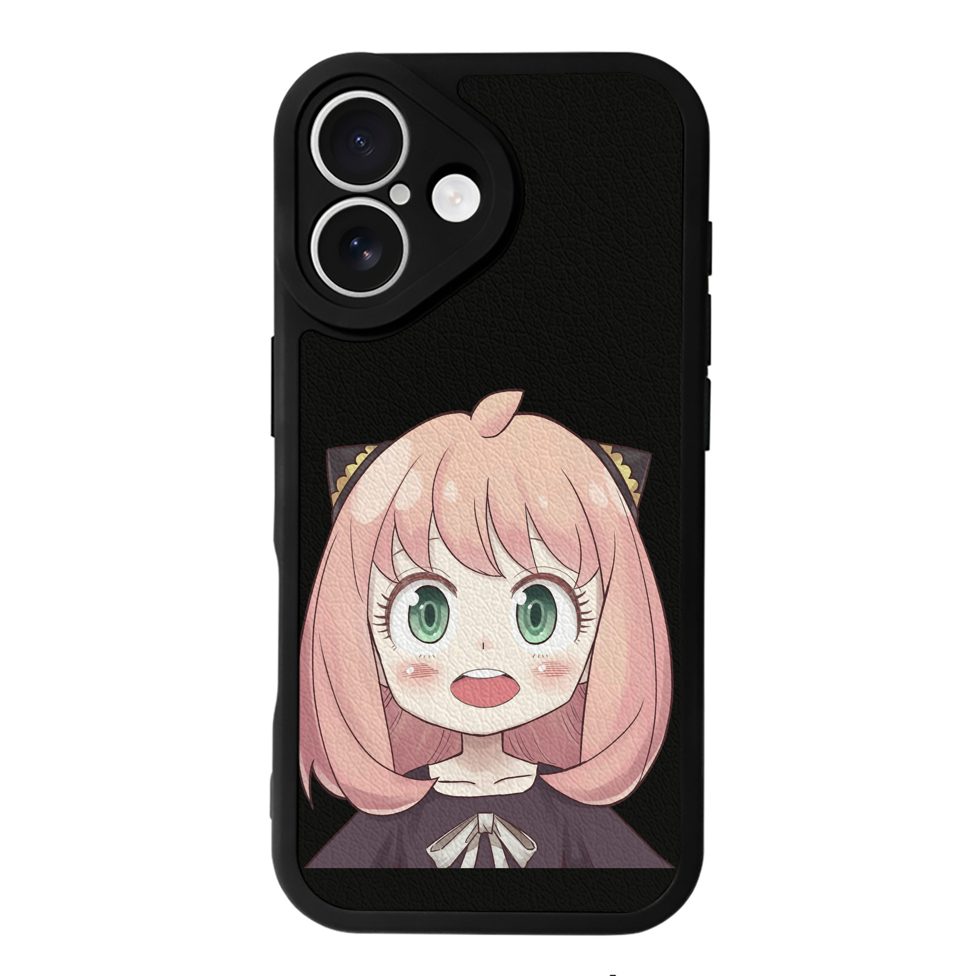 （画像用） SPY×FAMILY间谍家家酒 【iPhone 16シリーズ対応】シリコンスマホケース（レザー調） 材質：シリコン